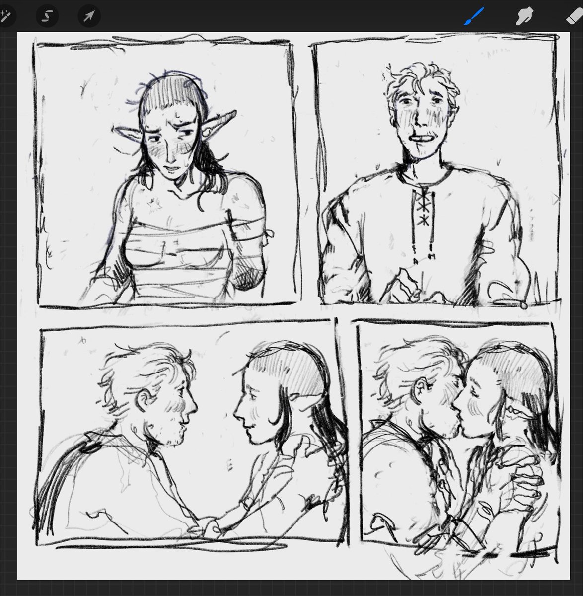 Bb_Kadum's tweet photo. "Don't be ashamed; I think you're incredible." #dragonage https://t.co/JYe62egQXg