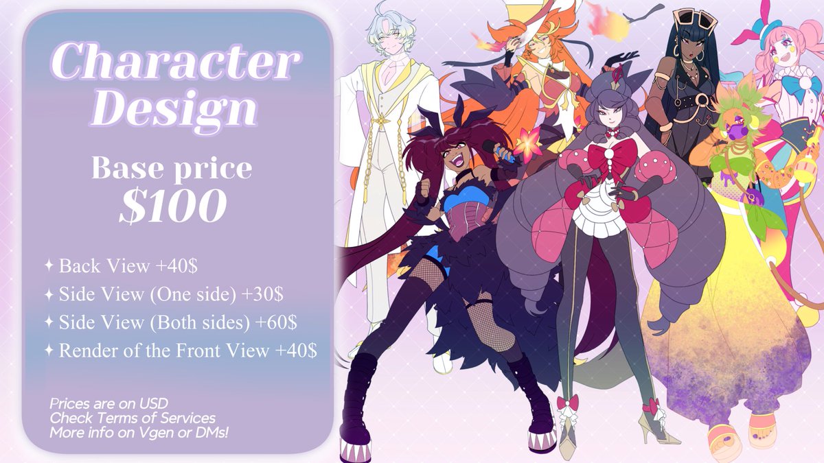 OnlyModyx's tweet photo. My commissions are open!! 💜✨️  

♡ &amp; ⟳ are very appreciated DM to know more information about it! 

#VGenComm #VGenOpen https://t.co/NCEQU03nrA