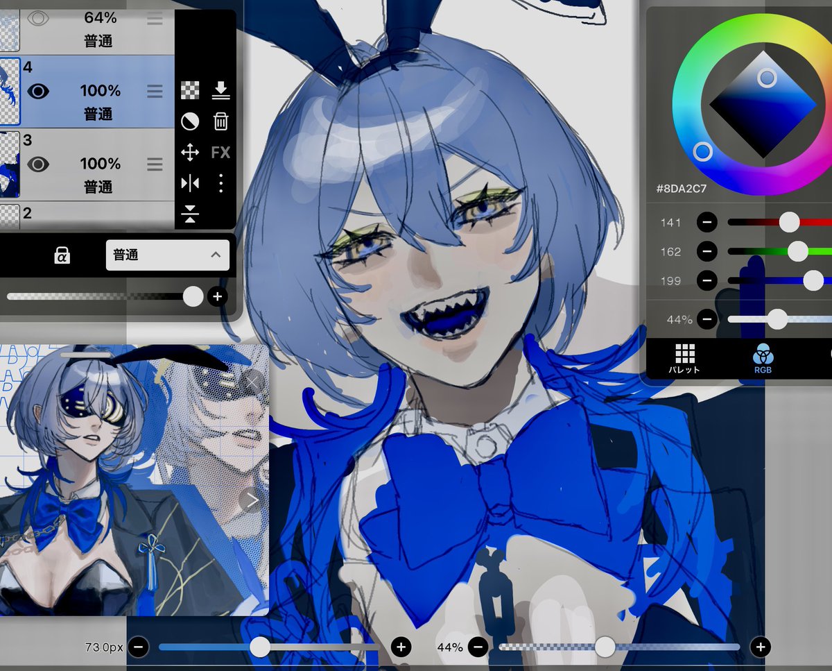 du_xxst's tweet photo. 🐺💙
 #あうとロウ https://t.co/Hcv6rdV6Wl