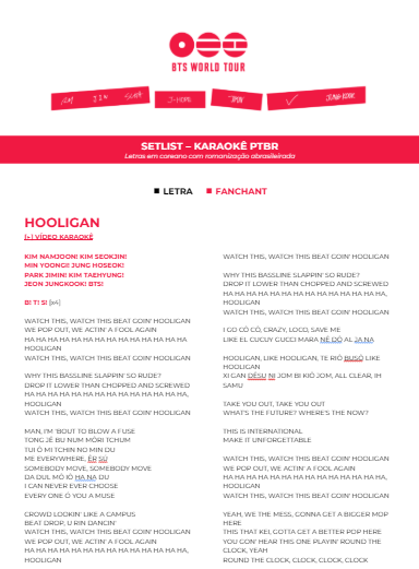 BARMYSTREAM's tweet photo. 🎤 ARIRANG TOUR KARAOKÊS PTBR

B-ARMY! Nós vimos vários de vocês nos comentários por aqui, no IG e no YouTube pedindo pela versão em PDF de todos os karaokês que estamos liberando na série dos videozinhos

Pode deixar que está sendo preparado! Nós liberaremos assim que terminarmos de lançar todos os vídeos da setlist, porque o PDF também inclui o link para os karaokês

Vamos garantir que vai estar geral craque nas letras e nos fanchants pra se tornar o primeiro país a gabaritar TODOS, fechado?

🔗 Todos os karaokês liberados até o momento:
https://t.co/hU22SsxbTz