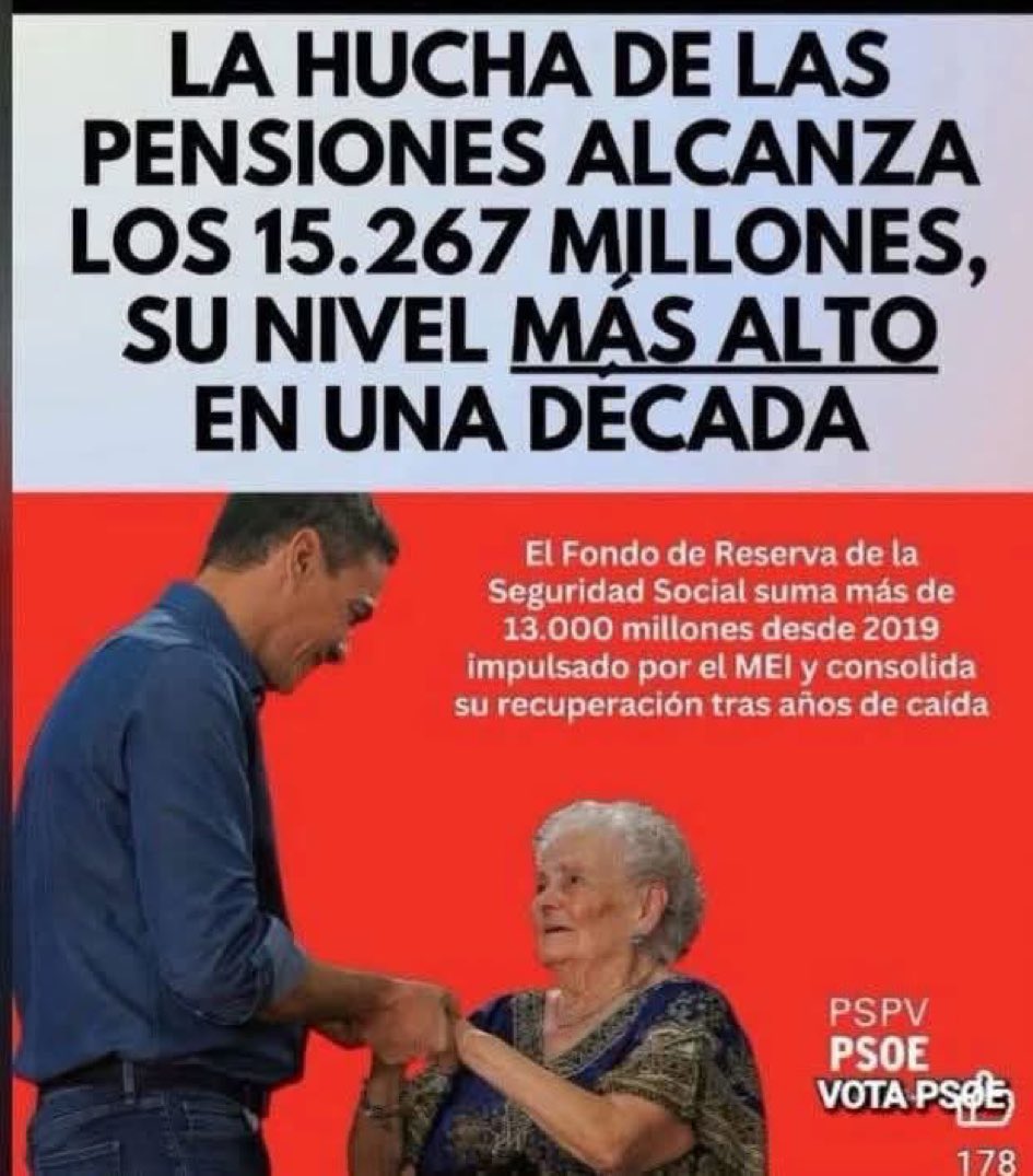 PiliPaContraria's tweet photo. Gracias al gobierno de Sánchez.‼️ https://t.co/3uuGJTTiAj