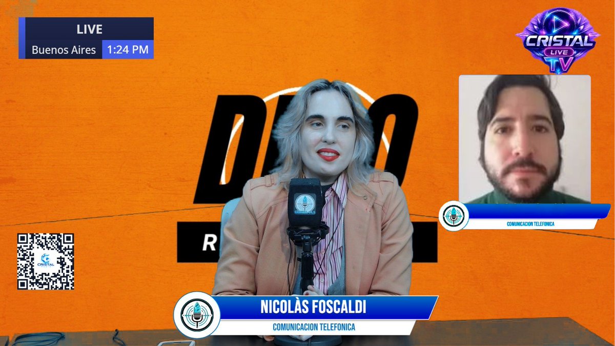 fm_radiocristal's tweet photo. ¿Qué le digo? 

🌎🇺🇸 En el segmento @VDesarrollista , @NFoscaldi analizó el giro a la derecha de la región y su vínculo con Donald Trump.

👉 Por su parte, Johana Damaris Gómez, de @EcoConciencia2 , habló del secreto de tus ojos.

#FmRadioCristal https://t.co/zOArLbfeD7