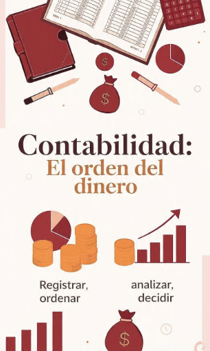 pelodebomba's tweet photo. "#Contabilidad : El orden del dinero" 
Con los 4 pasos clave: #Registrar, #Ordenar, #Analizar, #Decidir https://t.co/uAFtvtLSe4