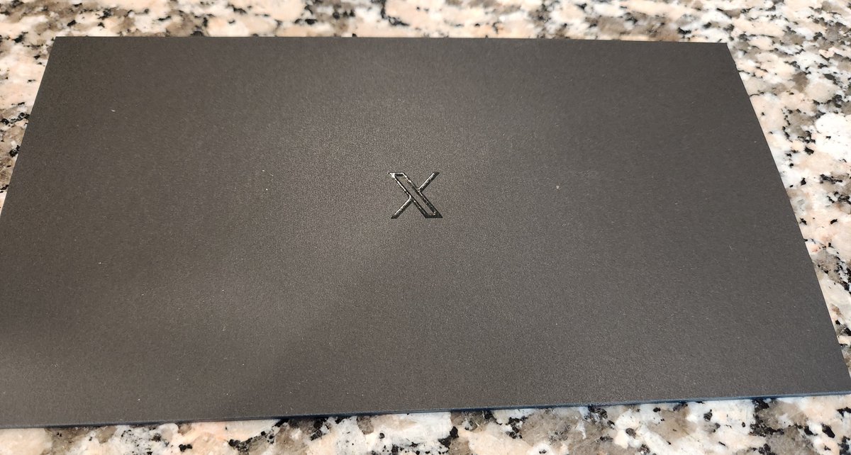 VeroBeachTrader's tweet photo. So excited to get my X Card today! Nicely designed and packaged! Thanks @elonmusk @XMoney !!!❤️💰💲 https://t.co/ChGCOKDmt6