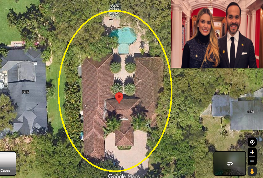 JuanPoe's tweet photo. Esta es la mansión de Abelardo de la Espriella y su esposa en Miami con un valor actual de 5 millones/dólares, que compraron el 15/04/2021 por 3.4 millones/dólares.La venta fue registrada por 10 dólares. Este es el documento oficial. Sus propiedades van a ir saliendo al público. https://t.co/9dcXl6S9EF