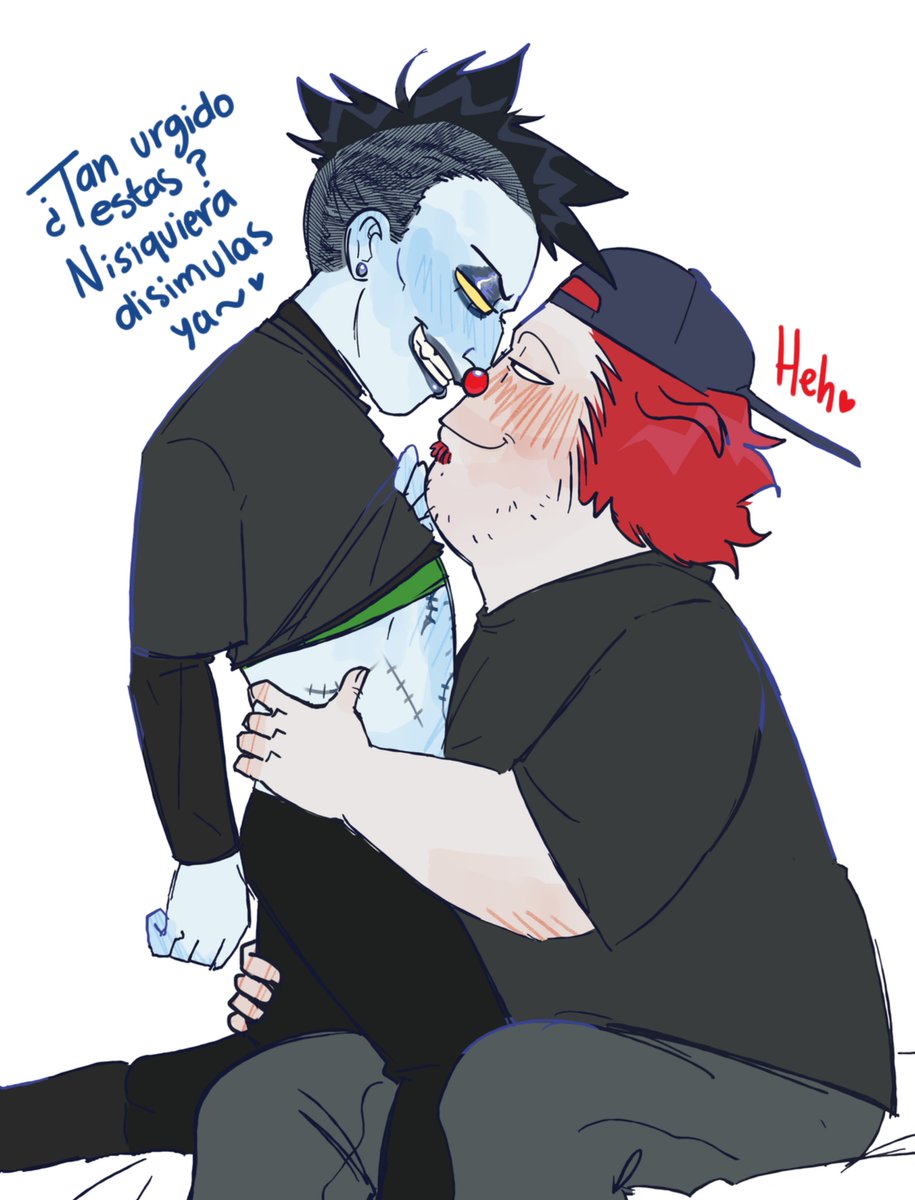 Jokesitos's tweet photo. BAND AU
✨✨🤡💀✨✨
#stevesare #bigtopburger https://t.co/9JJYL7lthf