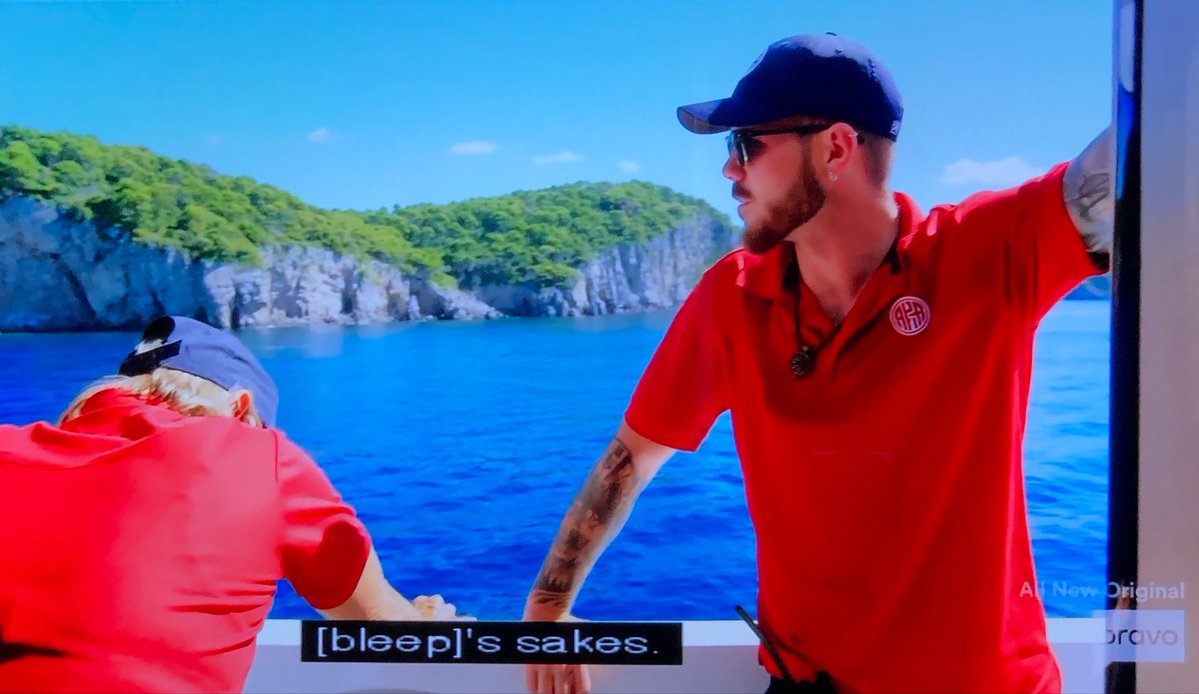 steviecoolest's tweet photo. “Hey! Stop looking at the water that way!”
@andy @bravowwhl #BelowDeckMed #WWHL #belowdeckmediterranean https://t.co/7gpavRwGlt