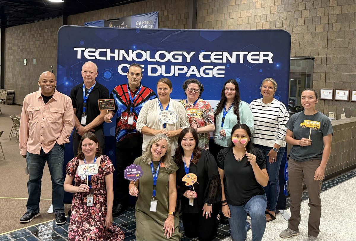 TCDuPage's tweet photo. TCD New Teacher Orientation https://t.co/RODtEV5pgM via @ParentSquare https://t.co/TiJUje90YN