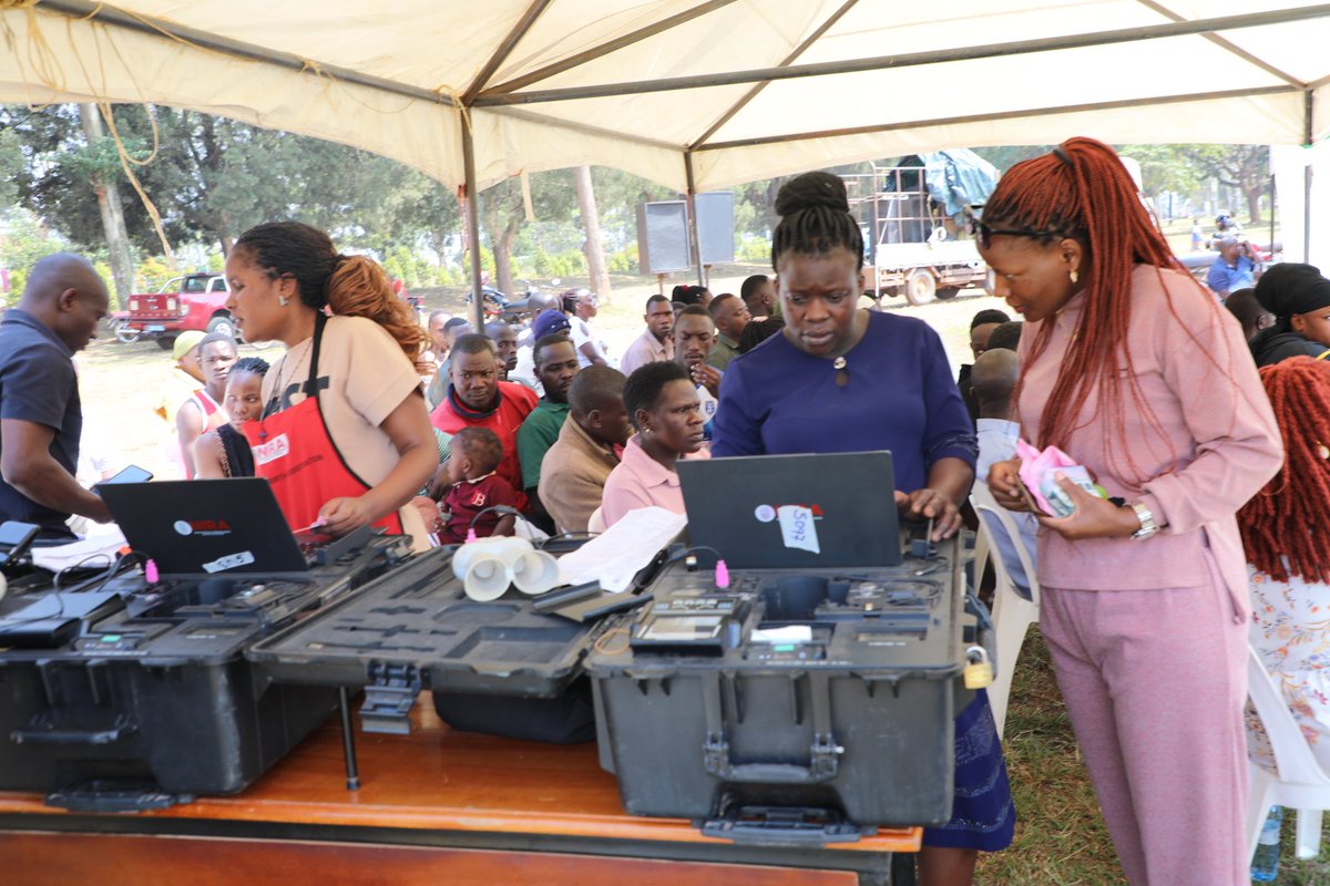 DCICUg's tweet photo. We today, 6/08/2026, launched a 2-day Passport Clinic at Liberation Square in Masaka City, bringing passport services closer to the people. Applicants were assisted with applications &amp; biometrically enrolled using our Mobile Kits. Our colleagues from @NIRA_Ug issued National../1 https://t.co/1hFnIGyt7s
