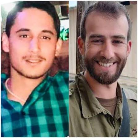 ShmuelShalom's tweet photo. 💪🏽🇮🇱 
Two IDF soldiers that fell yesterday from an explosive during an operation in #Lebanon were laid to rest.

Maj. (res.) Harel Birenshtok, 34, from Nokdim, a company commander in the 2855th Battalion of the 55th Brigade, and Sgt. Maj. (res.) Tamir Vaqnin, 33, from Eilat, a fighter in the battalion.
fell yesterday in Lebanon during an operation in Majdal Zoun from an explosive device. 4 other soldiers were wounded.  
May their memory be blessed 🙏😔❤️💪🏽🇮🇱
Another violation of the so called “ceasefire” agreement by #HezbollaTerrorOrg 
@IDF @realDonaldTrump
