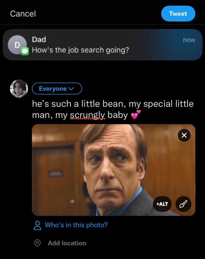 rvacuity3's tweet photo. @maldupais lo AMO a jimmy me dan ganas de volverla a ver y muy probablemente lo haga https://t.co/BRRZTdv7la