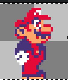 LotsaSpaget's tweet photo. take this 8 bit Mario that would hypothetically work as an actual Rom-hack of the original SMB1 

Anyone wanna make this happen lmk lol https://t.co/20omW5vm5O