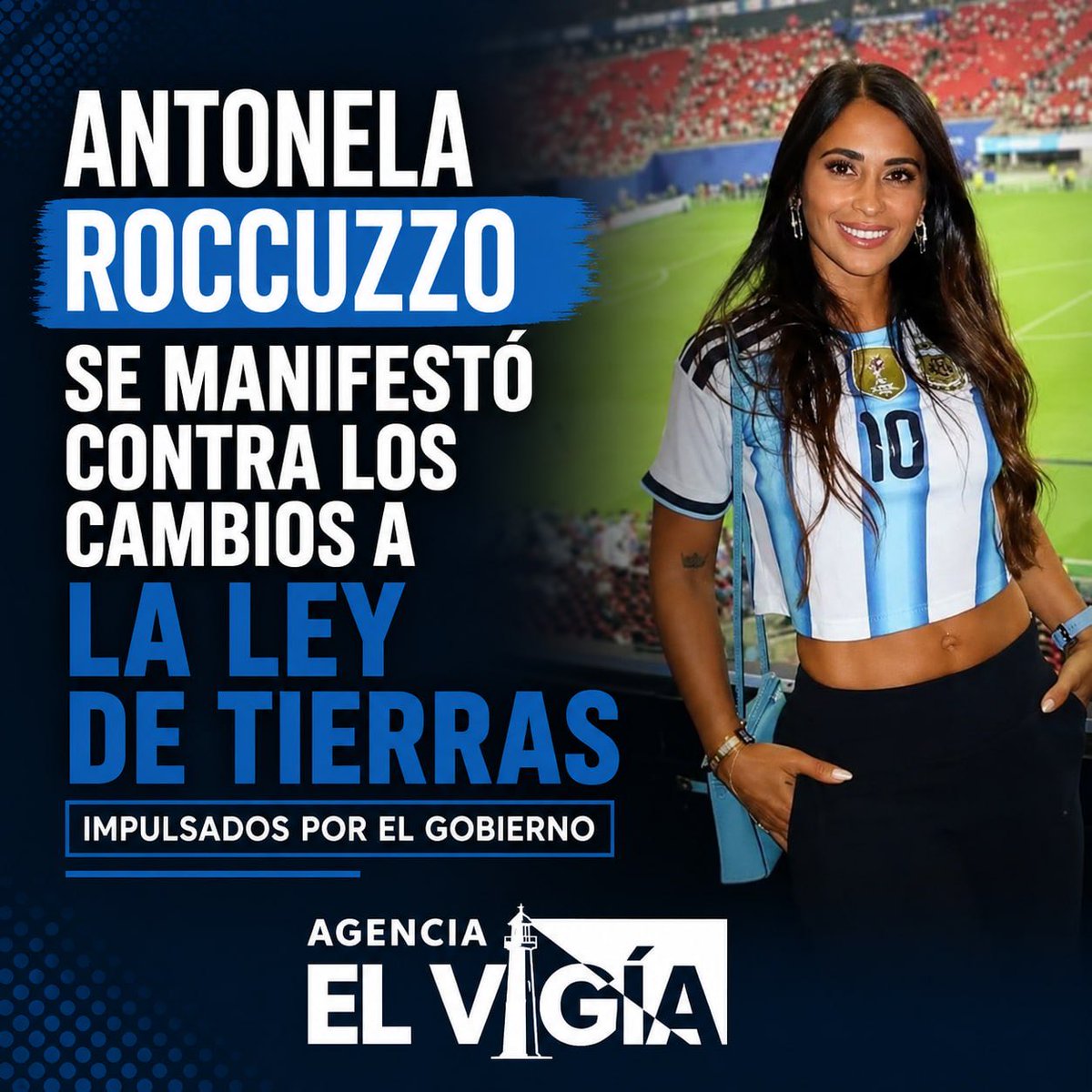 Clorobles2's tweet photo. El gesto no pasó desapercibido, ya que Antonela Roccuzzo suele mantenerse al margen de la política. Su interacción fue interpretada como un rechazo a la iniciativa oficial, que generó una fuerte discusión pública y numerosas expresiones bajo la consigna "La patria no se vende". https://t.co/22xHtQQEUT
