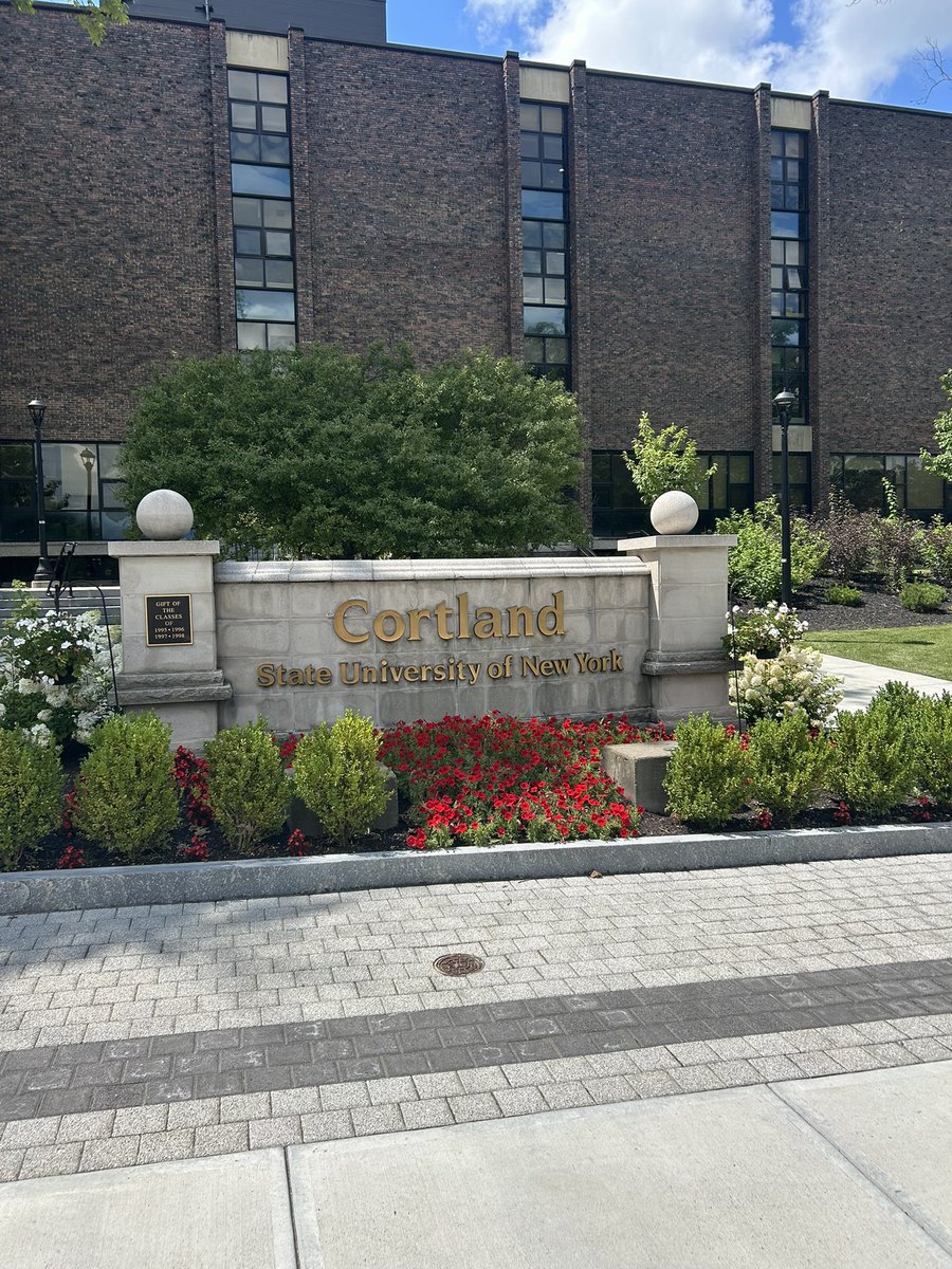 AnthonyQBTucci's tweet photo. Had an amazing tour at Cortland University! #GoDragons #Cortland
@RedDragonPride @CortlandFB @suny_cortland @Coach_Blu @Coach_Bunker @Coach_Simm516 @_Coach_Mack https://t.co/dEGTkDLedg