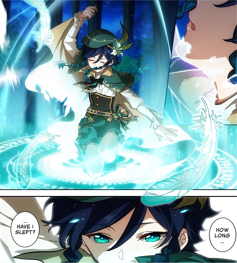 aurizeph's tweet photo. Venti every time he wakes up to a new future with none of his previous friends https://t.co/ZU0DJmTVOa