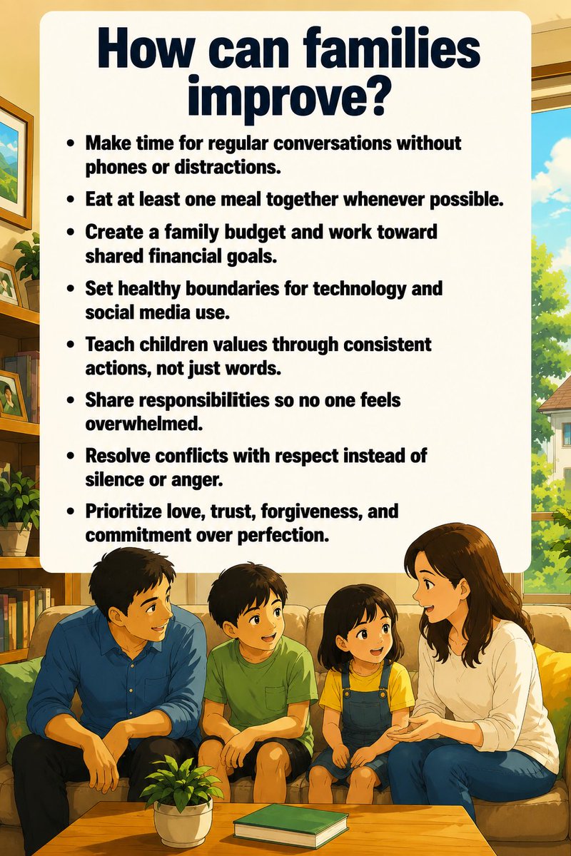 Realkaytalks's tweet photo. Families today are facing pressures that previous generations experienced differently. While change has brought many opportunities, it has also created new challenges.

Do you have a balanced lifestyle? 
You can add your own thoughts on this🙂 https://t.co/ZePYhc6hGL