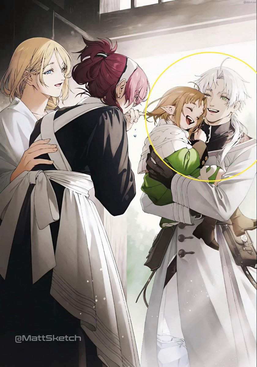 MattSketch's tweet photo. Rudeus turned his hair white from using too much mana…

All so he could keep his family safe.

That’s a real father. https://t.co/ha01kbFEkc