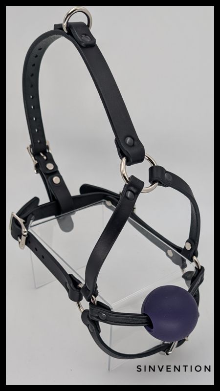 SinventionGear's tweet photo. Discover the perfect blend of simplicity and effectiveness with our handmade 2" silicone ball gag head harness. Elevate your experience with quality craftsmanship. #MadeInCanada #BondageGear #ballgag #sinvention https://t.co/uLPY5uKaGq