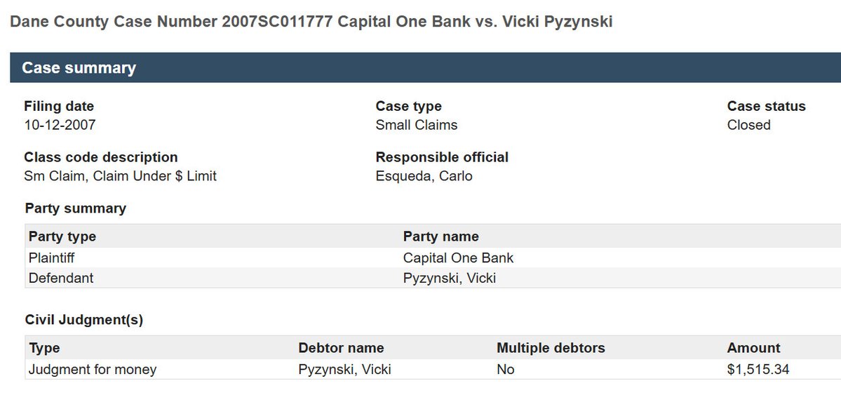 MeglosaurUnion's tweet photo. @meganjnovak @VickiMcKenna The cop-puncher and deadbeat? Pyzynzki? Be sure to duck and don't lend her any money, Megan. https://t.co/YNvBgztbXJ