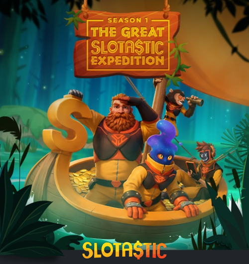 NoDepositForum's tweet photo. SLOTASTIC NO DEPOSIT BONUS - $50 FREE CHIP - 'THE GREAT SLOTASTIC EXPEDITION' PROMO
https://t.co/x8RIvFTXBA
#slotastic #nodepositbonus #freechip https://t.co/ovzT7tFyEX