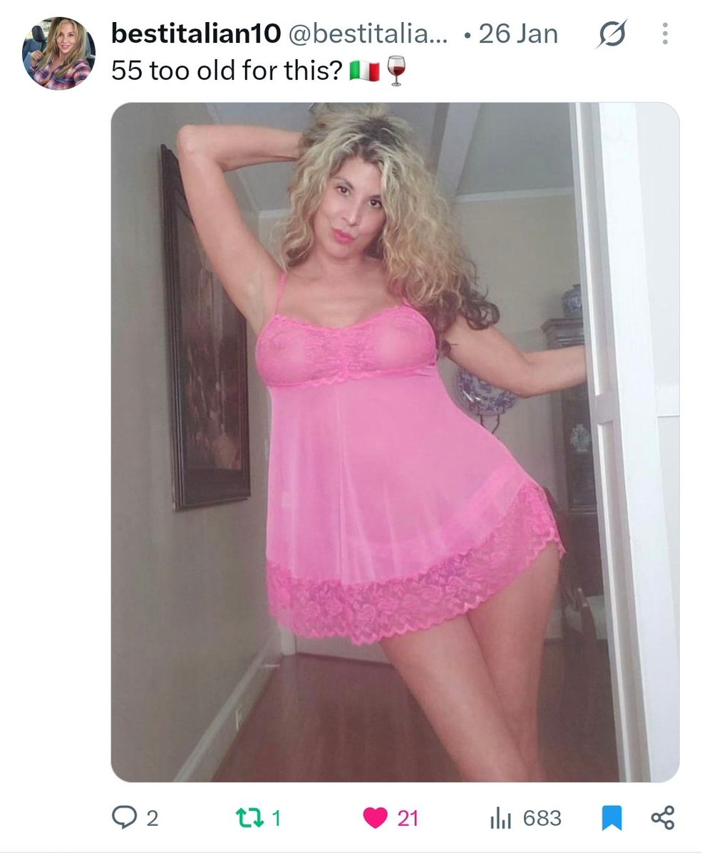 MaxBernard6t's tweet photo. One of the most underrated MILFS in my opinion.
@bestitalian10 

#italianmilfs
#milfs
#over50 https://t.co/0Q7DMhUhQd