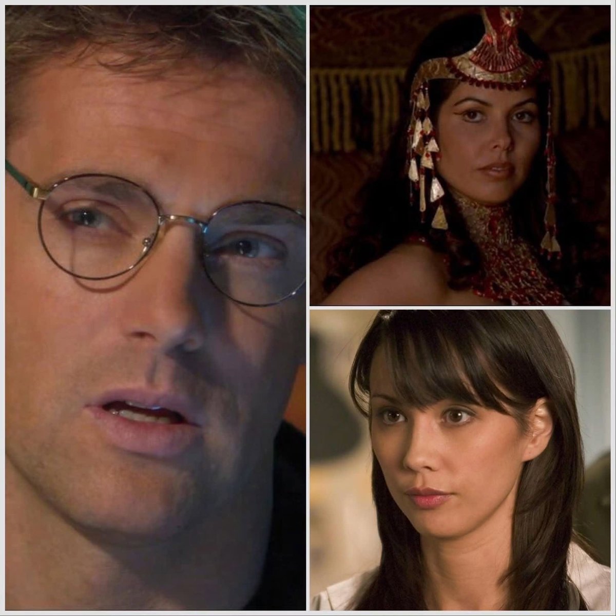 Daloony69's tweet photo. I did not know this till today... " Michael  Shanks (Dr. Daniel Jackson) has a 26yr old daughter with Vaitiare  Bandera (Sha’re) and is married to Lexa Doig (Dr. Carolyn Lam) " #SaveStarGate https://t.co/8vT6oxCGMY