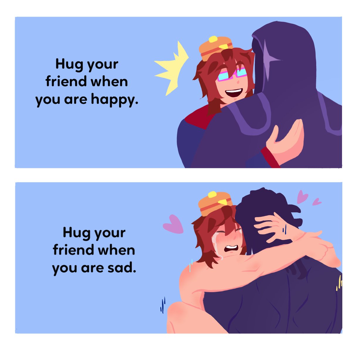 SevenVoidX's tweet photo. Hug your friend
#007n7 #noli #draw https://t.co/1LsNYcp0Sk