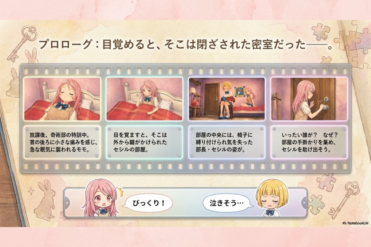 Cecil_Channel's tweet photo. 🔻あなたのご支援をお待ちしています！🙇
セシルちゃんが登場する脱出ゲーム「JKRoom」をSwitchに移植するプロジェクト✨クラファンに挑戦中です！応援よろしくお願いします！🥳
  #脱出ゲーム #謎解き #インディゲーム
🔻リプ欄のリンクからぜひ一度ご覧ください！ https://t.co/iaH7qGgUvX