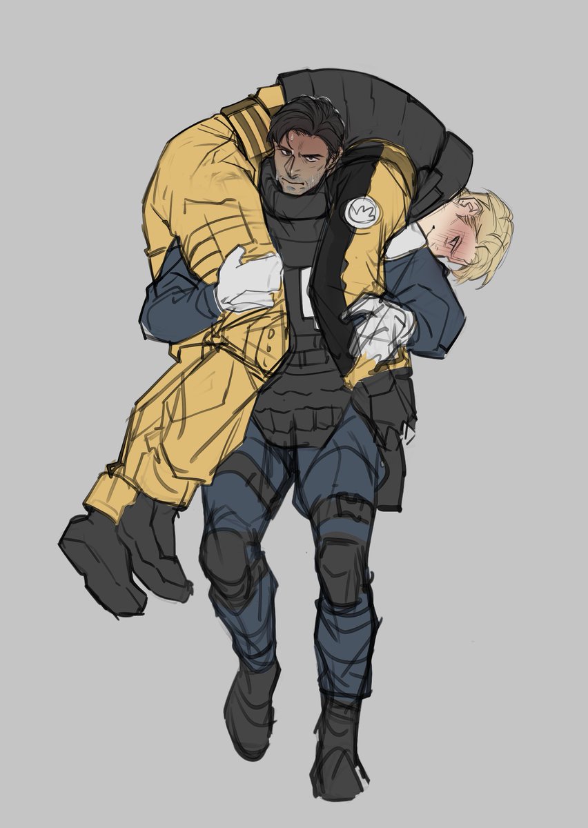 Yoophy2's tweet photo. fireman’s carry 😌🩷
#R6Community #R6S #lion #doc https://t.co/C0QhXy6sQI