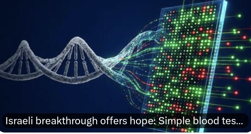 peleg_lewi's tweet photo. 🔬🇮🇱 Innovación israelí para la detección del cáncer de pulmón

Un equipo de la Universidad de Tel Aviv desarrolló una prueba de sangre que utiliza luz para identificar señales del cáncer de pulmón de forma rápida, sencilla y a bajo costo.

Aunque aún se encuentra en fase de investigación, los resultados iniciales son prometedores y podrían contribuir a mejorar el diagnóstico temprano de esta enfermedad.

📖 Conoce más en la noticia del enlace
https://t.co/MDjNyhYVLf…