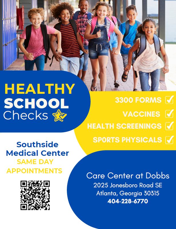 apsBAMOAcademy's tweet photo. #BAMOEagles Healthy School Check, School-Based Clinic.  Check out the flyer for details! #atlantapublicschools @apsupdate @hey_holloman @apbaldwineds https://t.co/YiBujuaNj0