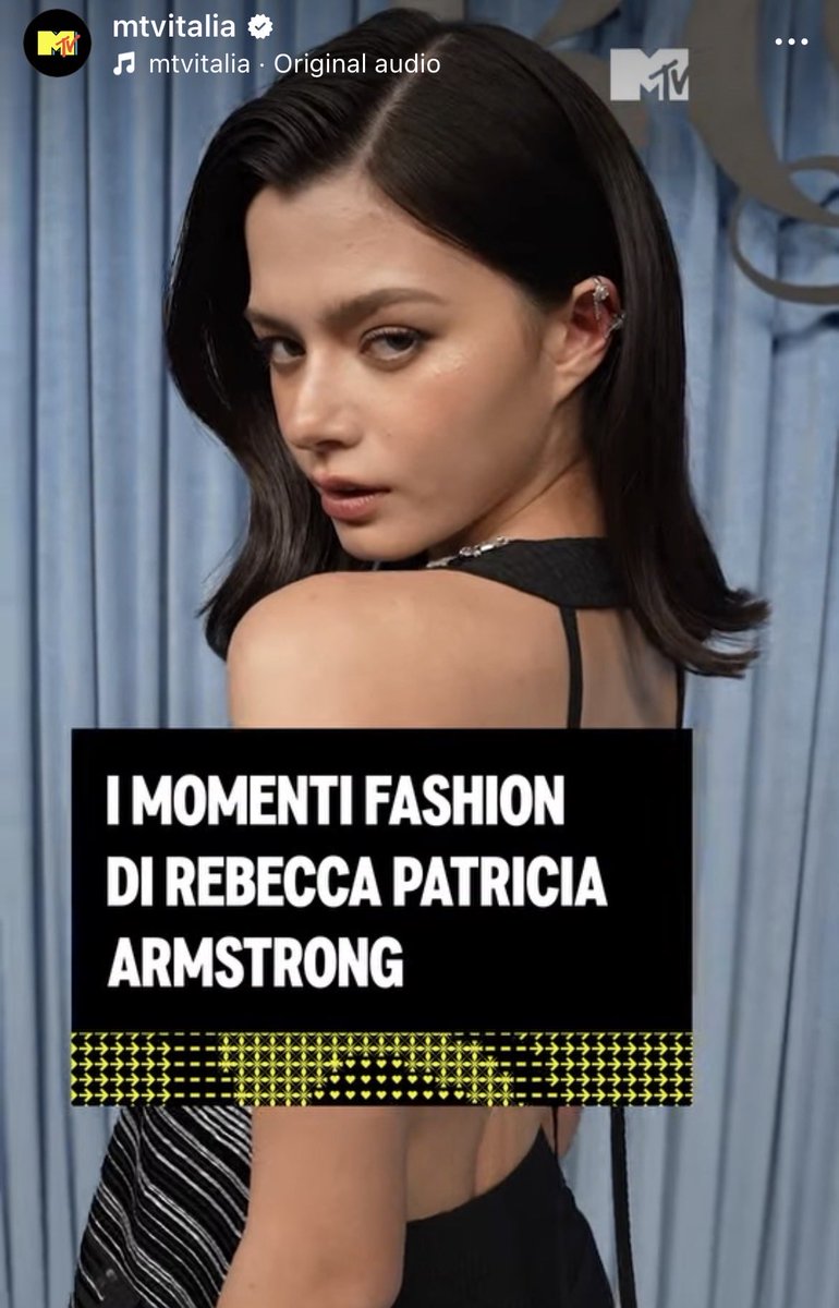 becky_data's tweet photo. MTV Italy IG reel with Becky

#MTVCeleb #beckysangels #BeckyArmstrong‌ https://t.co/NMaiBCBeie
