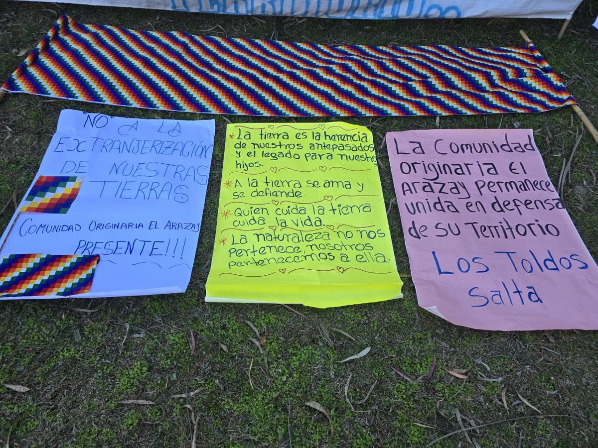 VeronicaPaulaH's tweet photo. Comunidad El Arazay - Los Toldos - Salta
#leydetierrasalta
#comunidadesalta
#elterritorionosevende https://t.co/pJgD5rvfoP