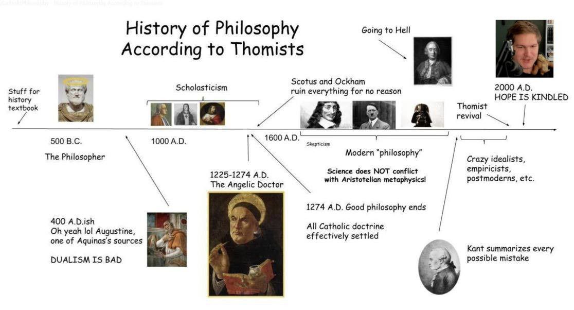 saint_trae35891's tweet photo. Ethomists always ruin the reputation of Aquinas. https://t.co/t16oevqP5n