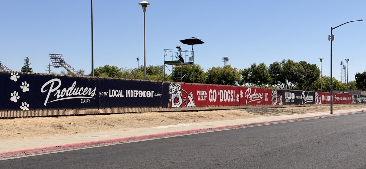 JacksonMoore247's tweet photo. My 17th year of Fresno State fall camp coverage looks a little different thanks to efforts from the university and Bulldog Sports Enterprises. 

And a new key development for FS Athletics is set to be unveiled soon... 

#FresnoState #GoDogs https://t.co/UClG6cwjp5