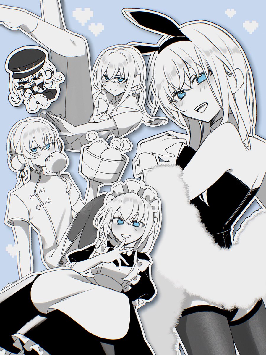 Mm_0411_'s tweet photo. 審神者がいち兄にお覚悟されるのと引替えに乱ちゃんに色々着てもらいました https://t.co/dCkYd4GRtq