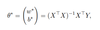 stuartbuck1's tweet photo. Trying to read the book Mathematical Foundations of Deep Learning, and already thrown off by how folks in ML/AI reinvent the wheel as to something as basic as linear regression: 
https://t.co/p6trSl9ywb

Relabeling parameters as "weights" and the intercept as "bias" seems quite unnecessary! Also do they really need to redo the famous econometrics estimator for beta-hat by relabeling it as theta-star?
