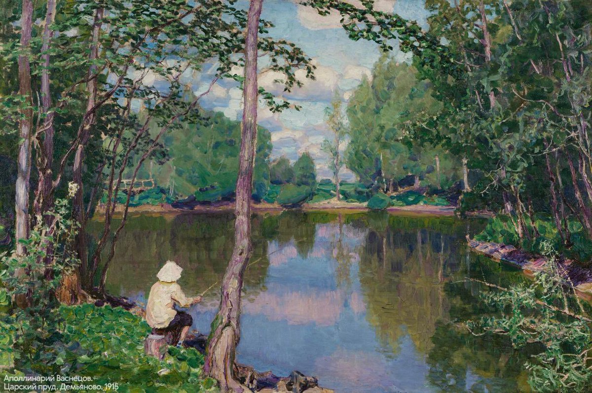 EmbRusChile's tweet photo. El 6 de agosto se cumplen 170 años del nacimiento del artista ruso Apolinario Vasnetsov 🎨🇷🇺

Apolinario fue un paisajista original y una personalidad extraordinariamente polifacética. En su juventud - maestro rural; más tarde, viajero por Crimea, los Urales y el Cáucaso; escritor; académico y profesor de pintura; gran conocedor de Moscú 🗺🏔

Le preocupaba profundamente el pasado de su país. En la serie de cuadros sobre la antigua Moscú, el artista, según sus propias palabras, trató de capturar «la auténtica creatividad popular en la vida del pasado». Al recrear la atmósfera viva de la antigua Rusia, Vasnetsov vivía la historia del pueblo y construía su biografía 🖼🏰

Representante de la dinastía de artistas rusos Vasnetsov, fue hermano menor y discípulo del gran Víctor Vasnetsov. Su figura ocupa un lugar especial en nuestra cultura por la viva reconstrucción del pasado y el amor a la historia del pueblo 👨‍🎨❤️

El legado del maestro se conserva principalmente en el Museo-apartamento memorial A. M. Vasnetsov (perteneciente a la Galería Tretyakov), en la propia Galería Tretyakov, el Museo Ruso y otros museos de Rusia, así como en algunas colecciones en el extranjero 🏛🌍

#Rusia #CulturaRusa #Vasnetsov #Moscú