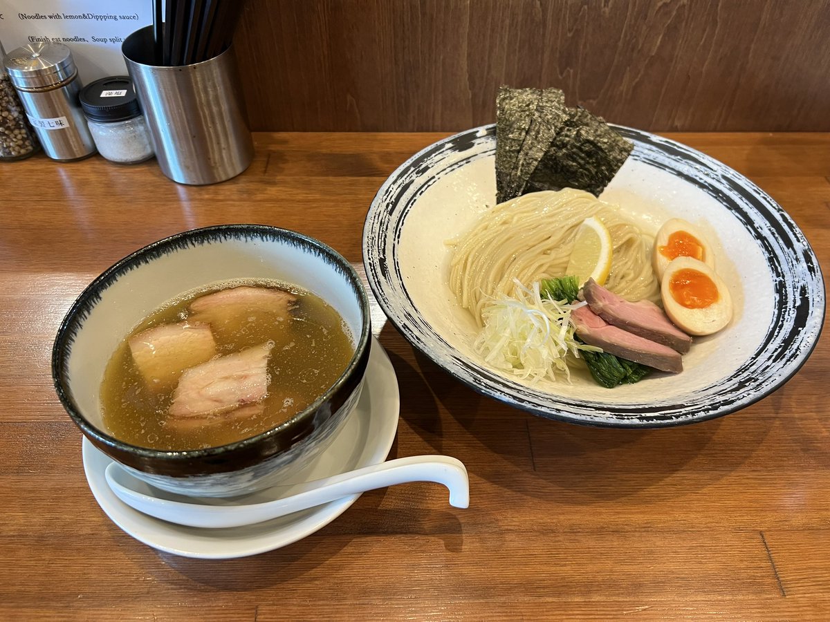 tsumocchan's tweet photo. 麺処 こし田@青森

特製 塩つけ

胸打つ一杯！

たんげめがった！

#麺処こし田 https://t.co/EtzrtFX4CZ