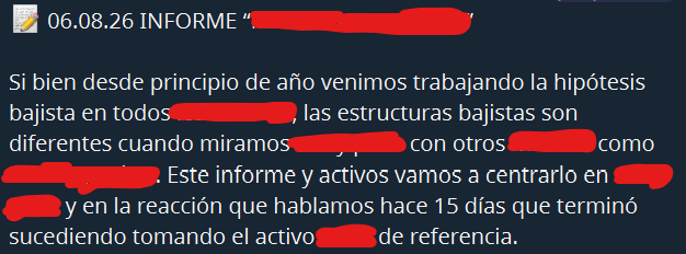 TenkanTrading's tweet photo. 📢 Y hoy se armaron Oportunidades y mandamos un Informe para ciertos Clientes Asesorados.
Dia a Dia te damos info para que decidas.
Clientes contentos. https://t.co/Nh5hSLc6NA