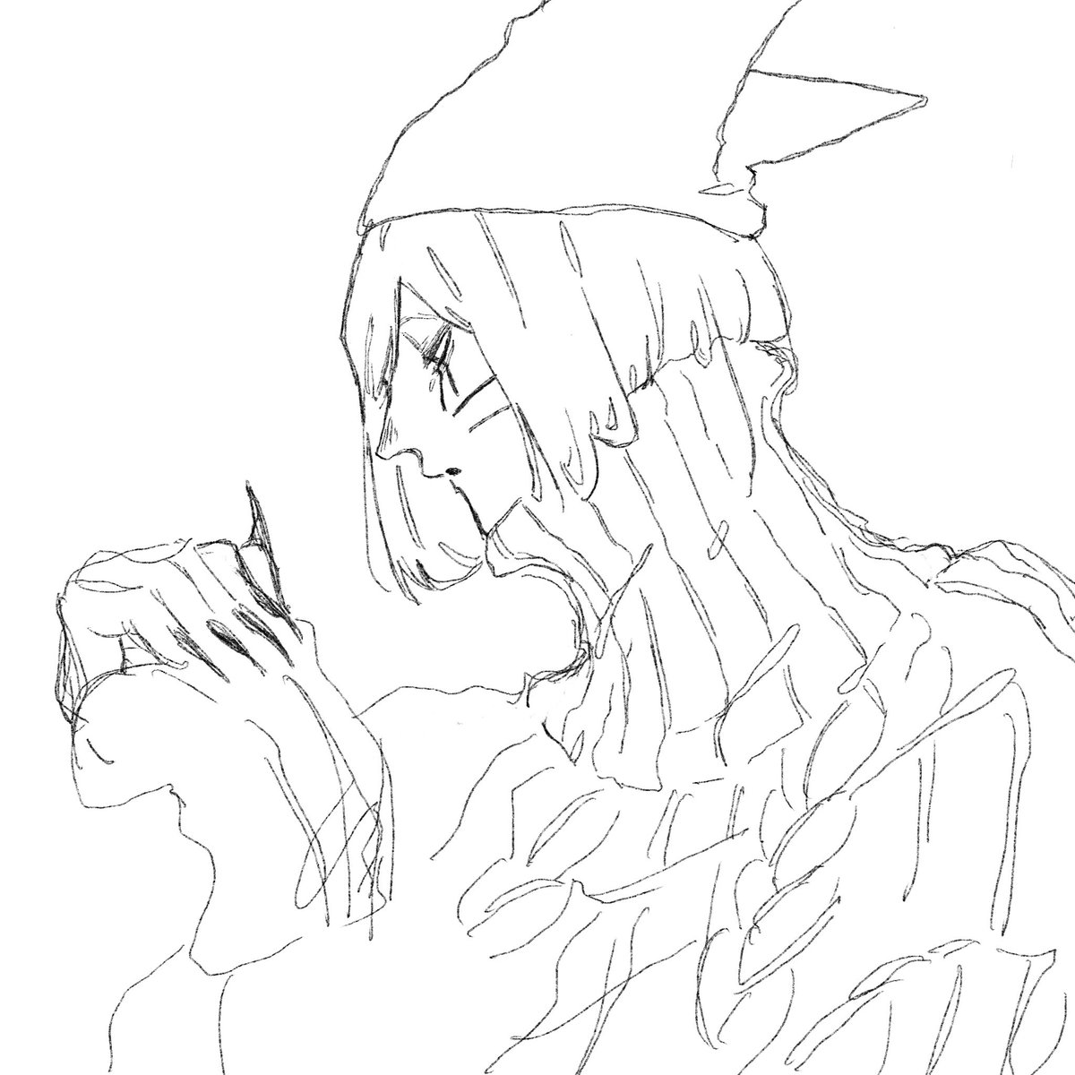 BaV_luc's tweet photo. なんか出せるの他にあるかなって漁りまくってみたけど描きかけしかねえのほんとお前ってやつはよぉ(    ᷄ᾥ ᷅  )
⚠️夢絵あります!!!地雷注意!!💥 https://t.co/AduPIhYQJi