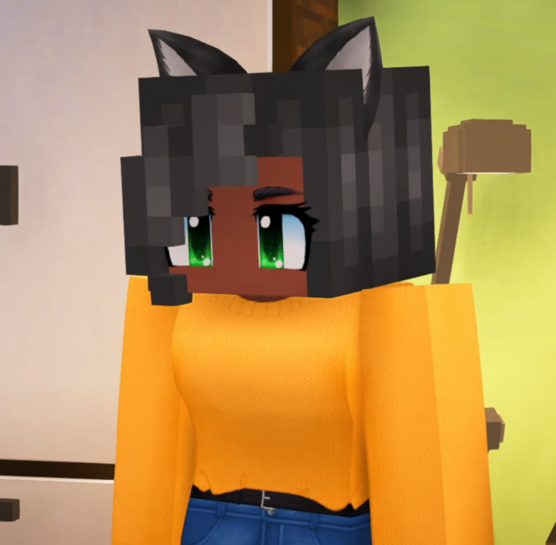 PopScorpio's tweet photo. When asked why she wasn't in the new roleplay 'Outcast high' Vivian says
"they didn't even ask me man. I would drop everything to be there"

#Heyitsscorpio #Minecraft #Minecraftroleplay #OutcastHigh https://t.co/fIarlTRxZP