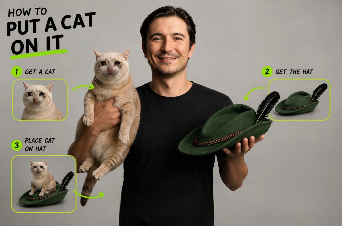 putacatonitrh's tweet photo. How to "put a cat on it" in 3 easy steps: https://t.co/zzHlQIUc5g