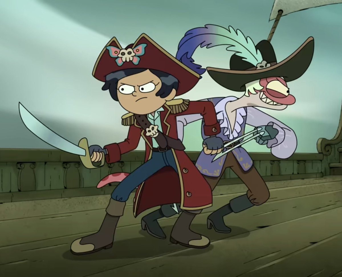 DSzostkiewicz's tweet photo. @DTVANews @DisneyChannel @DisneyPlus A lot of people(myself included) are hyped to see more of Molly McGee in this pirate themed episode, but I don’t think y’all realize there’s a chance we could see pirate Marcy again. I really hope it happens. https://t.co/DfQSqVxzGS