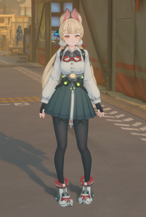 AHRIRENE's tweet photo. her being the only hoyo char with no skin cutouts https://t.co/rRA5LsrI7w