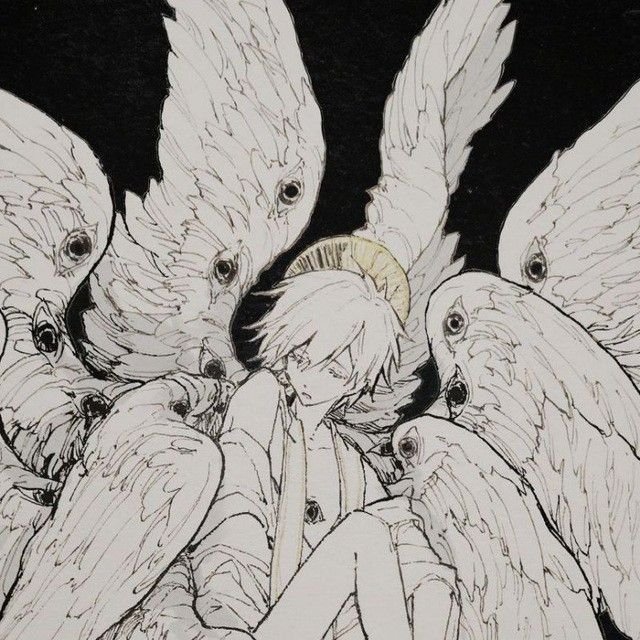 axernoy's tweet photo. I love white haired anime angel boys https://t.co/mnq3CI0kss