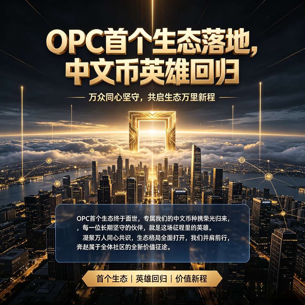 damei21's tweet photo. OPC生态即将启���，
英雄回归赴新程🚀
​坚守不负初心，
生态照亮征途。
#OPC #OPC社区联盟 https://t.co/e6cz2kSlBq