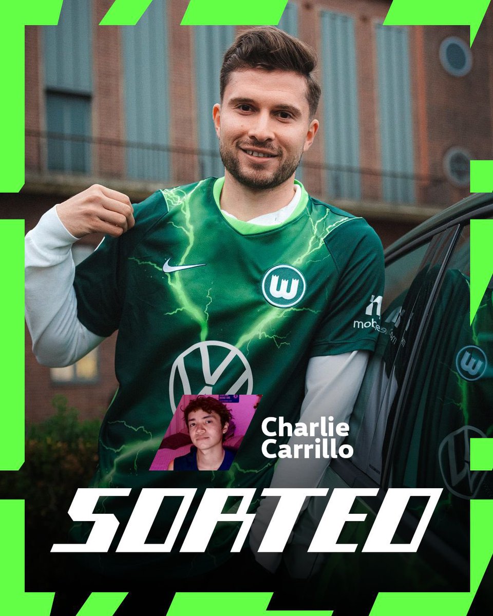 CharlieC_9's tweet photo. Inicia una nueva temporada. ¡Acompañemos a los Lobos en su camino de regreso a la Bundesliga!

Para apoyarlos voy a regalar esta camiseta del Wolfsburg.
🐺🤩

1⃣ Seguirme y seguir a @VfLWolfsburg_ES 
2⃣ Repost y Like a este post 🔃💚

El martes 11 de agosto se anuncia ganador. https://t.co/X3akHFUzIz