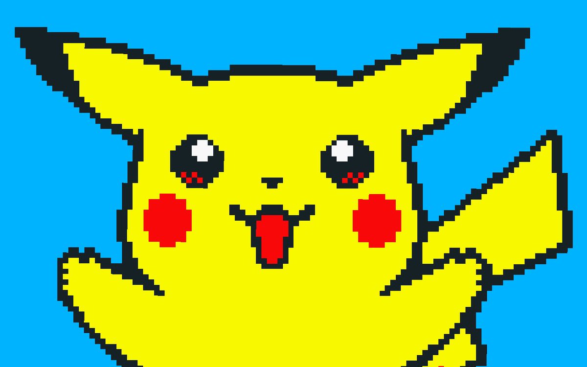 ElectricM0use_'s tweet photo. red if that pikachu even does so much as slightly grazing  me im going to kill you.   dont  attack me https://t.co/VKjOVzoq5i