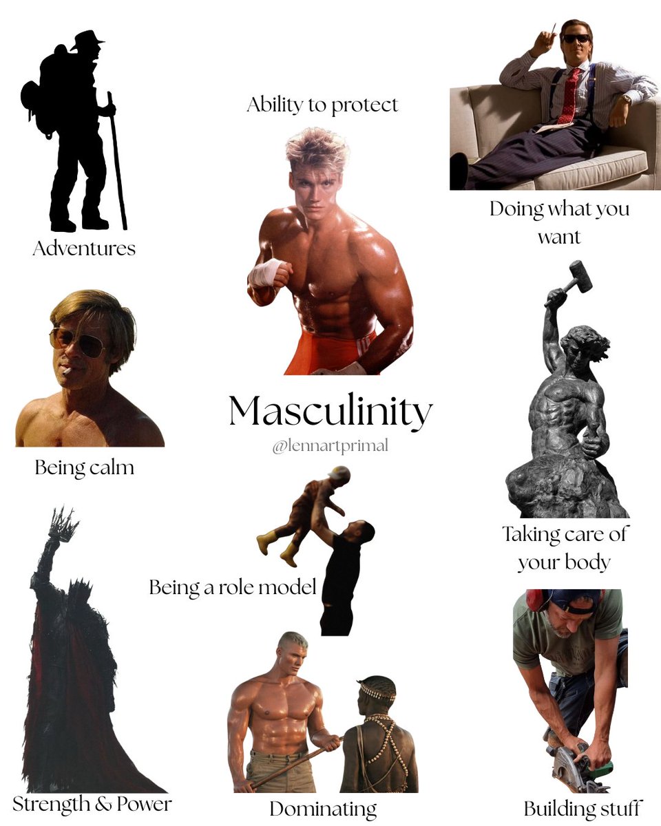 lennartprimal's tweet photo. Masculinity https://t.co/ephXnKE8PM